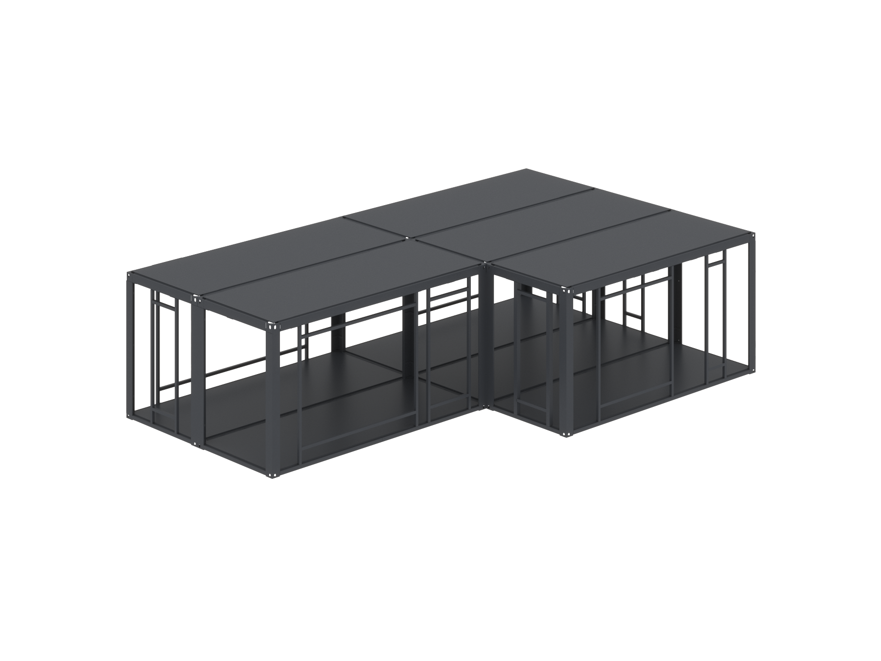Металлоконструкции домокомплекта.